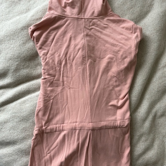 Smash + Tess Harris Hoodie Romper in Pink - Picture 5 of 6